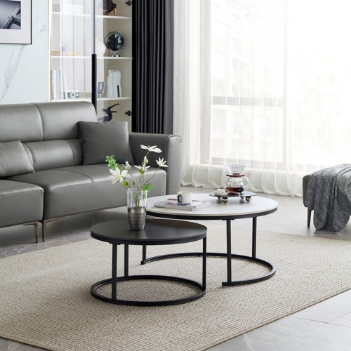 Linspire Eclipse Nesting Coffee Table White Furniture Urban Sales